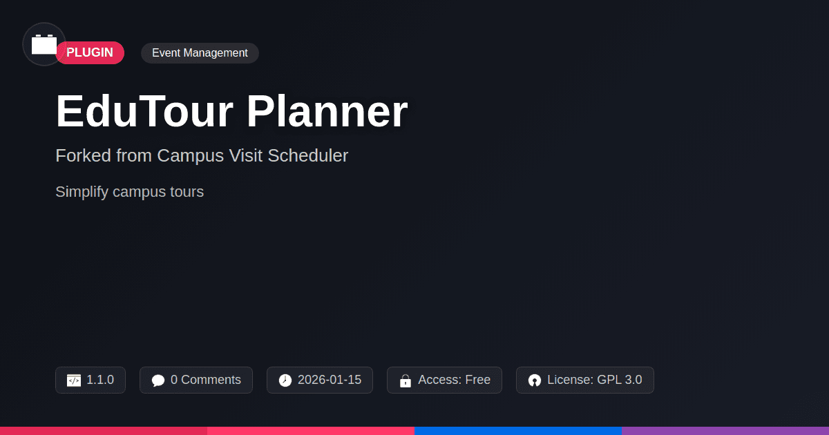 Campus Visit Scheduler