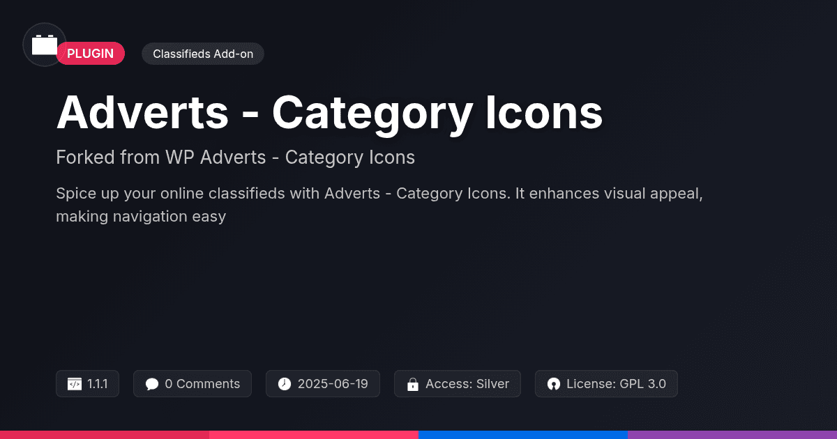 Adverts - Category Icons