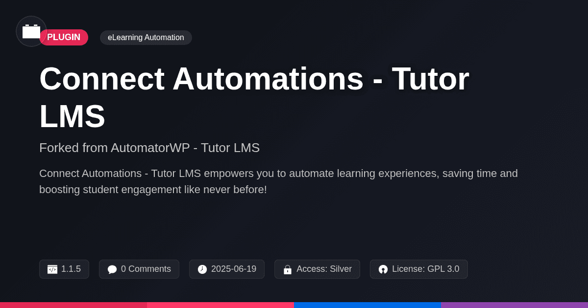 Connect Automations - Tutor LMS