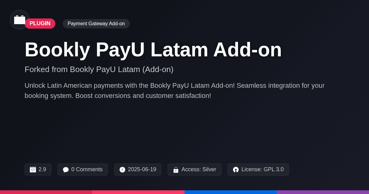 Bookly PayU Latam Add-on