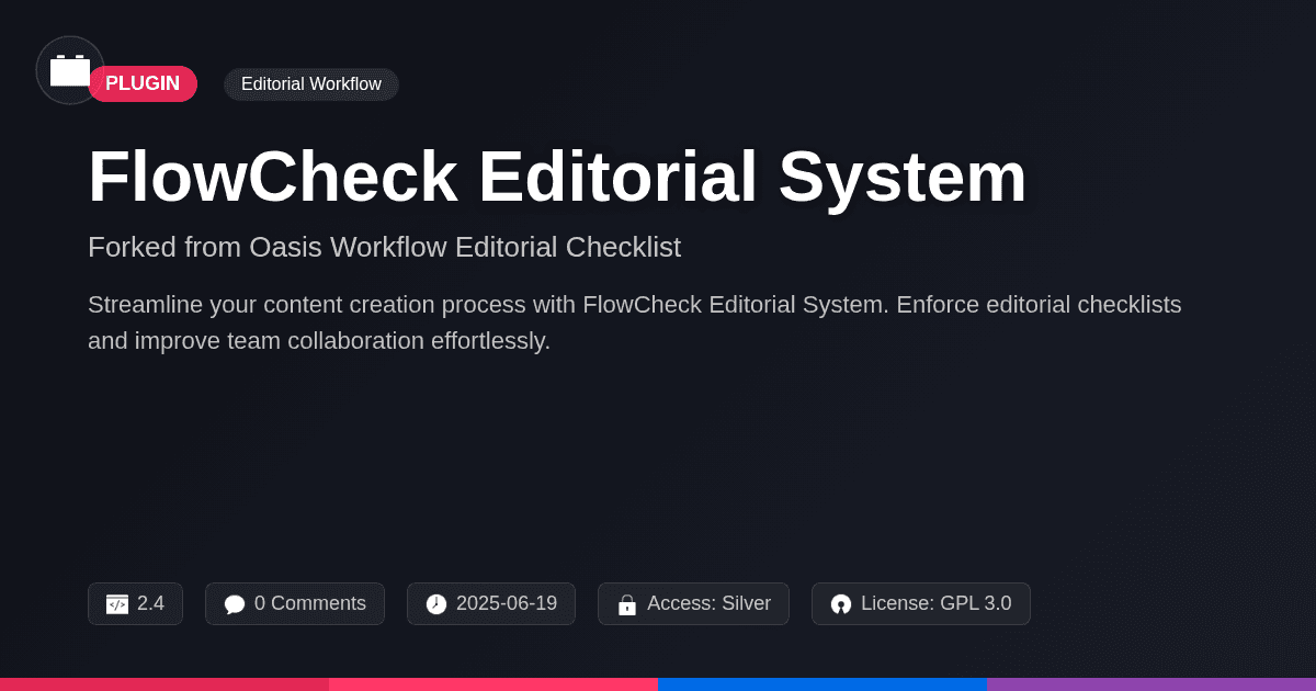FlowCheck Editorial System