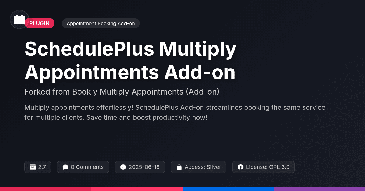 SchedulePlus Multiply Appointments Add-on