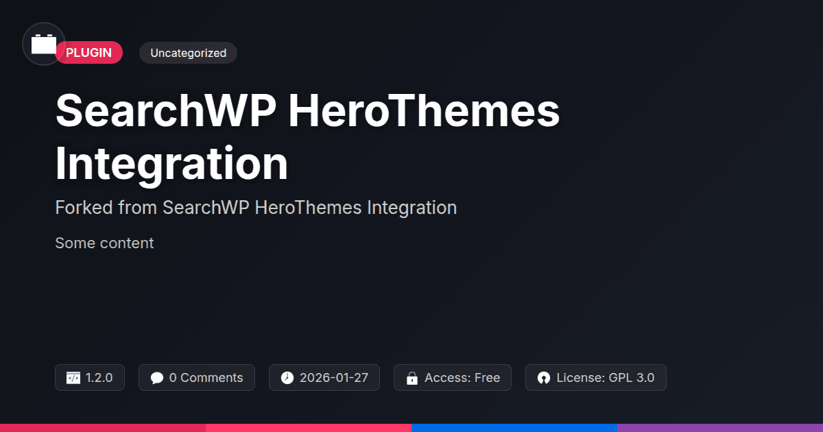 SearchWP HeroThemes Integration
