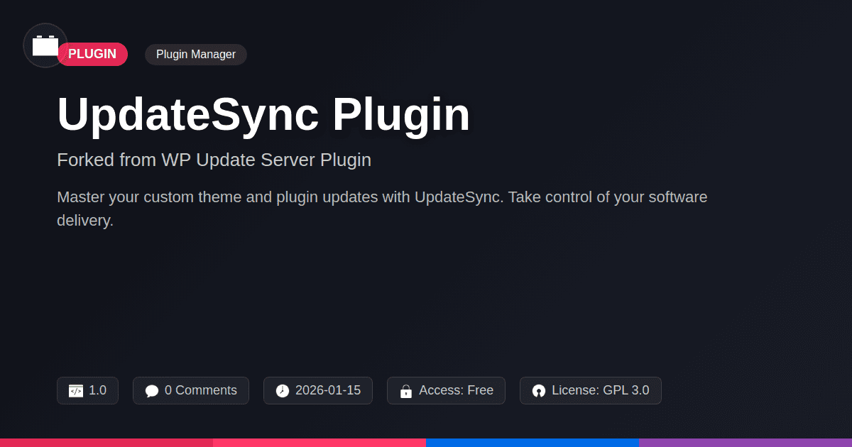 UpdateSync Plugin