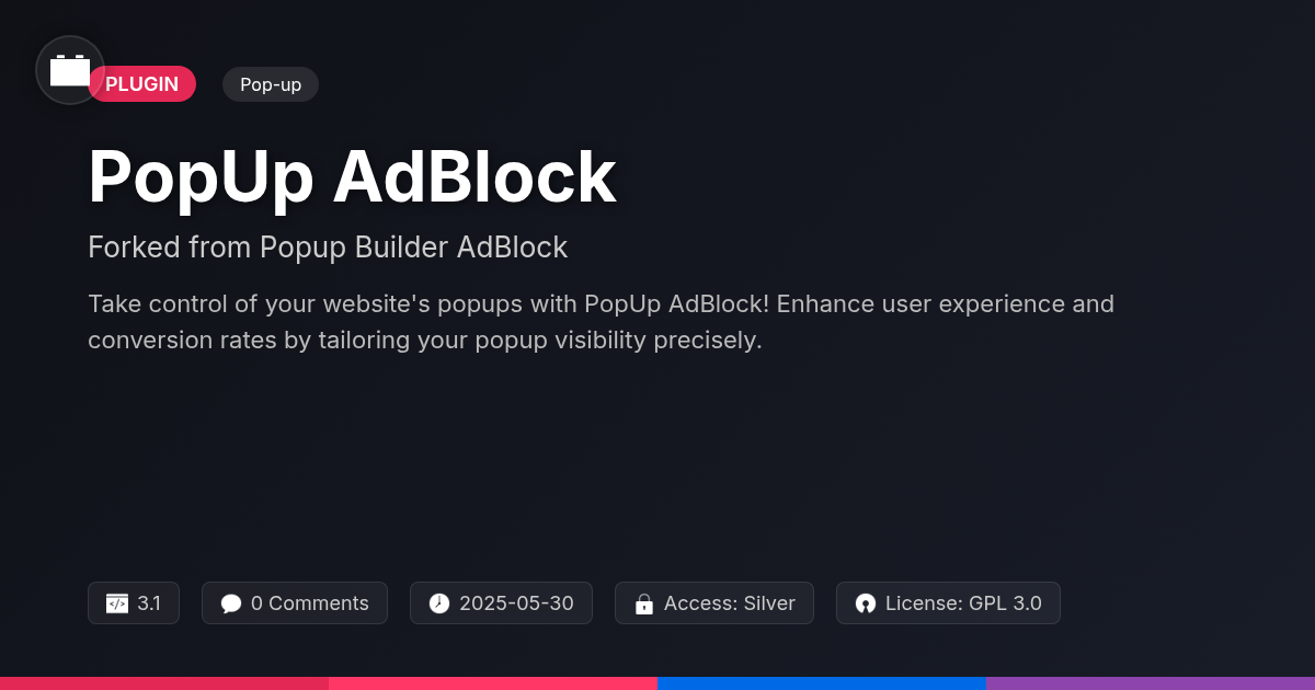 PopUp AdBlock forked from Popup Builder AdBlock PopUp AdBlock forked from Popup Builder AdBlock