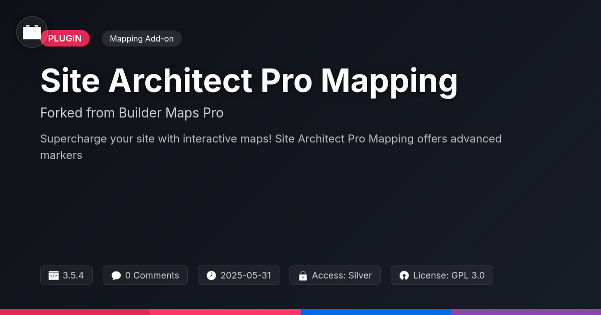 Site Architect Pro Mapping forked from Builder Maps Pro