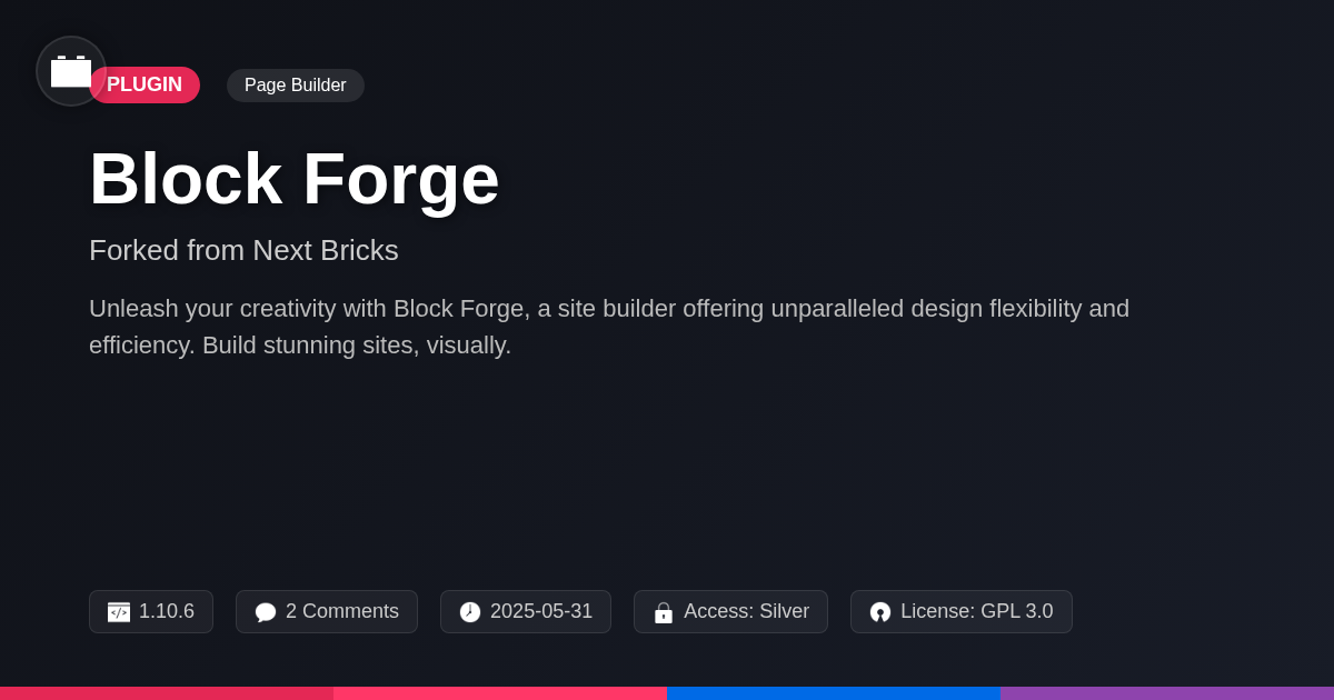 Block Forge forked from Next Bricks Block Forge forked from Next Bricks