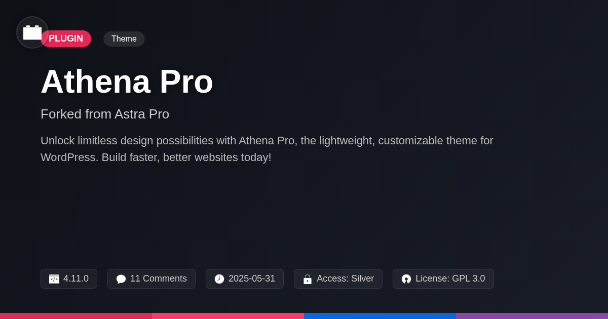 Athena Pro forked from Astra Pro Athena Pro forked from Astra Pro