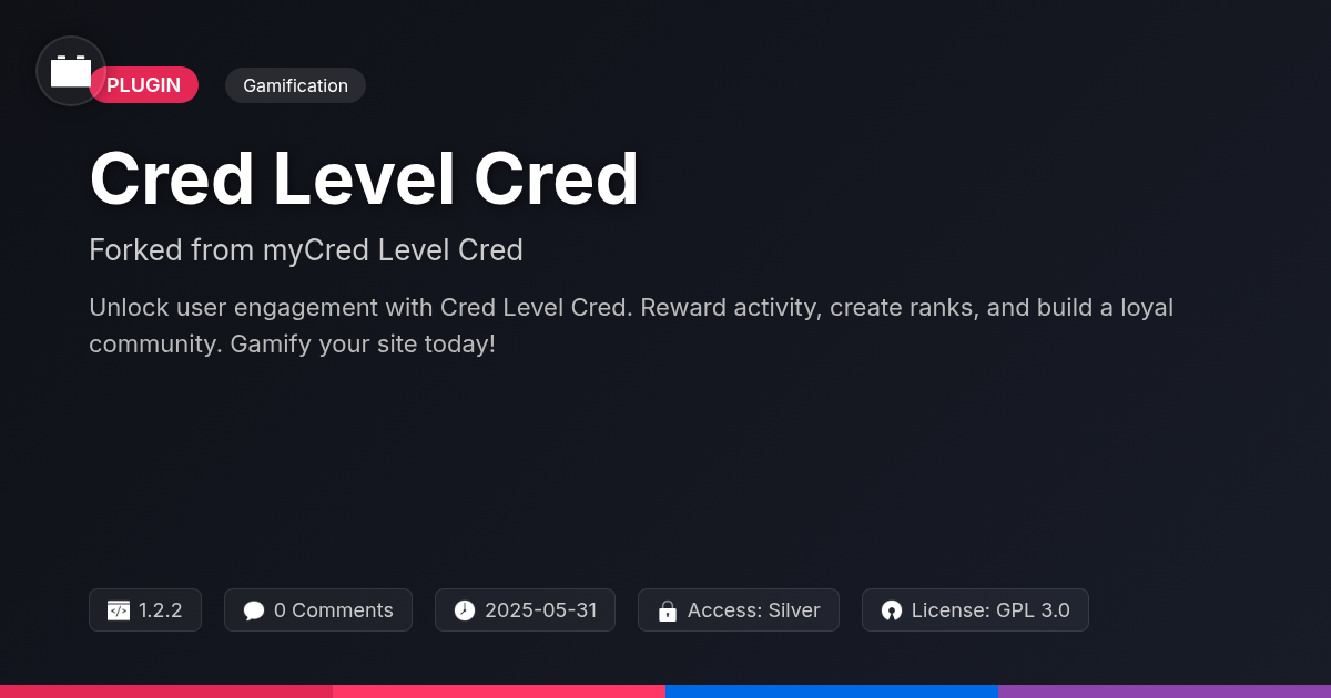 Cred Level Cred forked from myCred Level Cred Cred Level Cred forked from myCred Level Cred