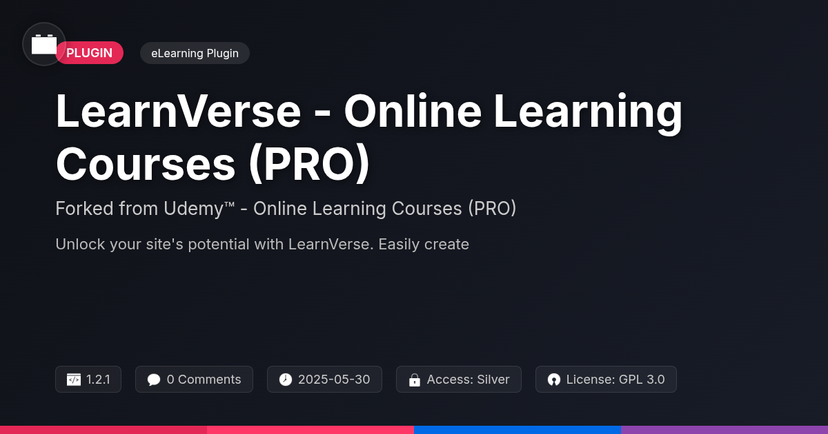 LearnVerse - Online Learning Courses (PRO) forked from Udemy™ - Online Learning Courses (PRO) LearnVerse - Online Learning Courses (PRO) forked from Udemy™ - Online Learning Courses (PRO)