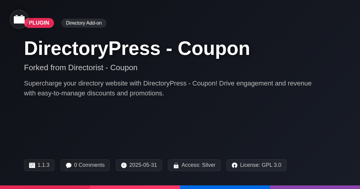 DirectoryPress - Coupon forked from Directorist - Coupon DirectoryPress - Coupon forked from Directorist - Coupon