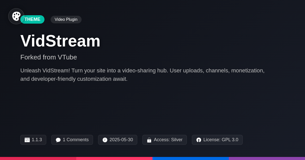 VidStream forked from VTube