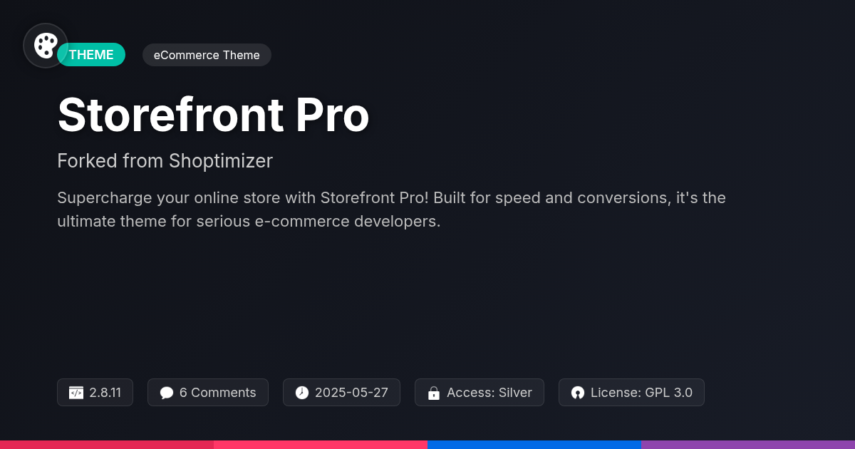 Storefront Pro forked from Shoptimizer Storefront Pro forked from Shoptimizer