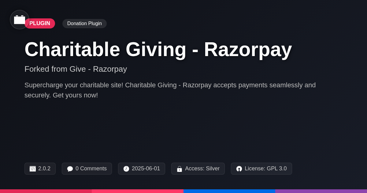 Charitable Giving - Razorpay forked from Give - Razorpay Charitable Giving - Razorpay forked from Give - Razorpay