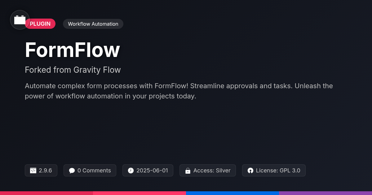 FormFlow forked from Gravity Flow FormFlow forked from Gravity Flow