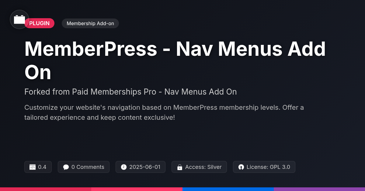 MemberPress - Nav Menus Add On forked from Paid Memberships Pro - Nav Menus Add On MemberPress - Nav Menus Add On forked from Paid Memberships Pro - Nav Menus Add On