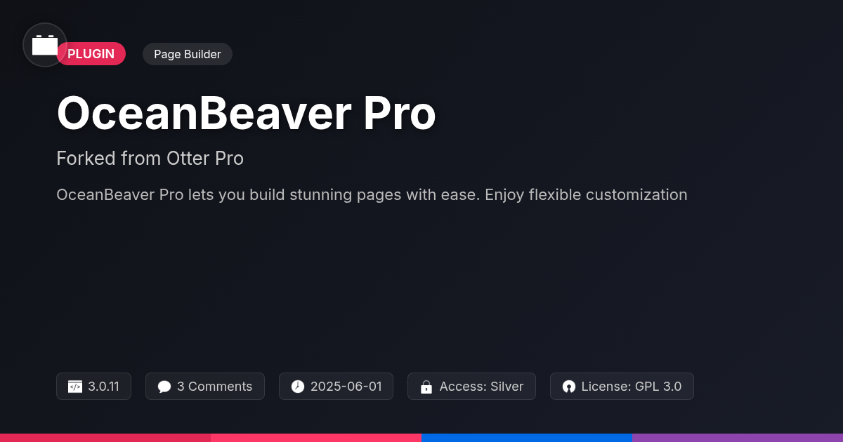 OceanBeaver Pro forked from Otter Pro OceanBeaver Pro forked from Otter Pro