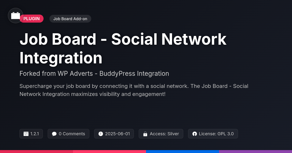 Job Board - Social Network Integration forked from WP Adverts - BuddyPress Integration Job Board - Social Network Integration forked from WP Adverts - BuddyPress Integration