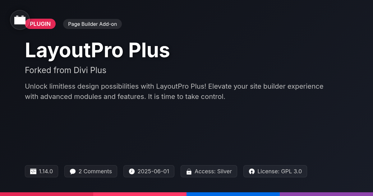LayoutPro Plus forked from Divi Plus LayoutPro Plus forked from Divi Plus