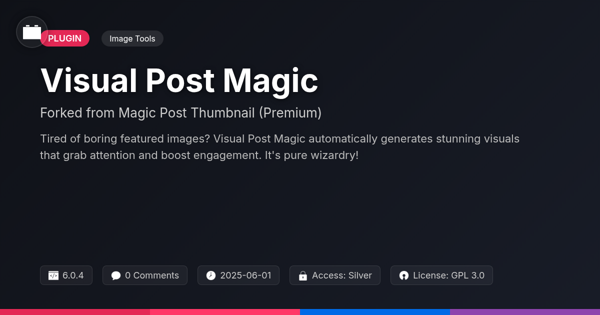 Visual Post Magic forked from Magic Post Thumbnail (Premium)