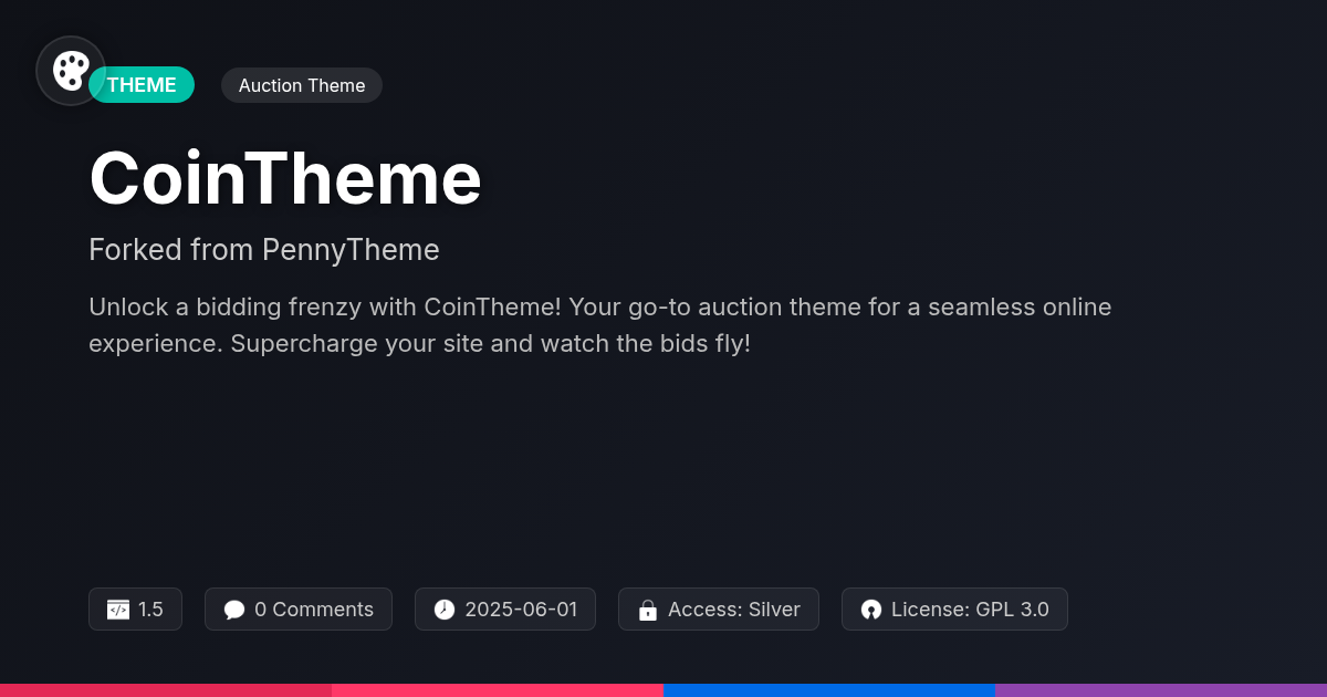 CoinTheme forked from PennyTheme CoinTheme forked from PennyTheme