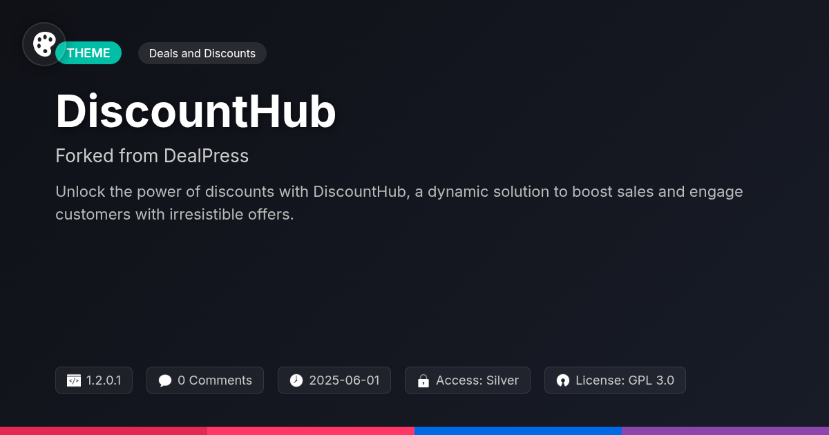 DiscountHub forked from DealPress DiscountHub forked from DealPress