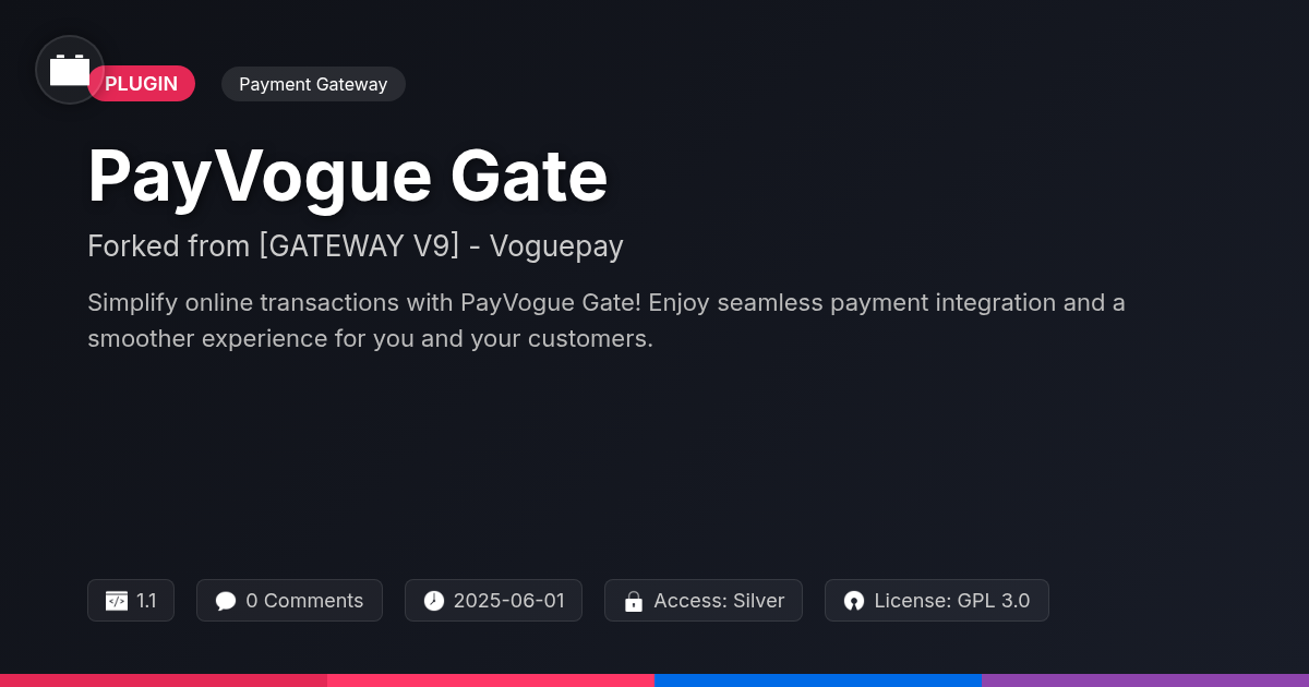PayVogue Gate forked from [GATEWAY V9] - Voguepay