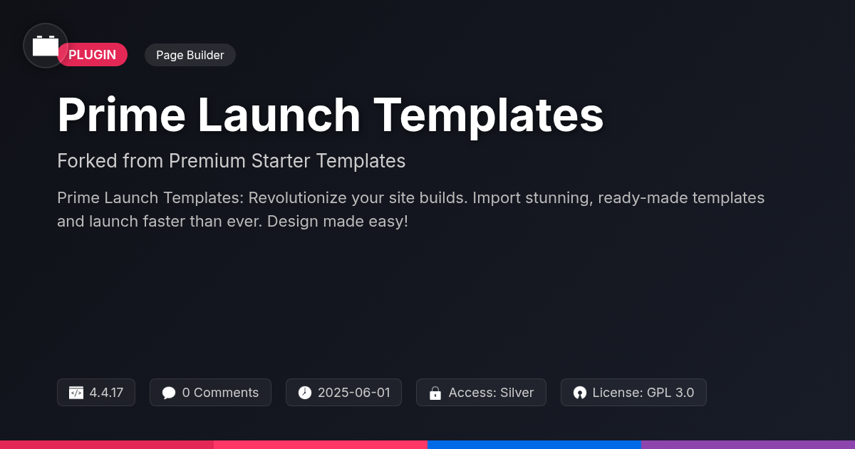 Prime Launch Templates forked from Premium Starter Templates Prime Launch Templates forked from Premium Starter Templates