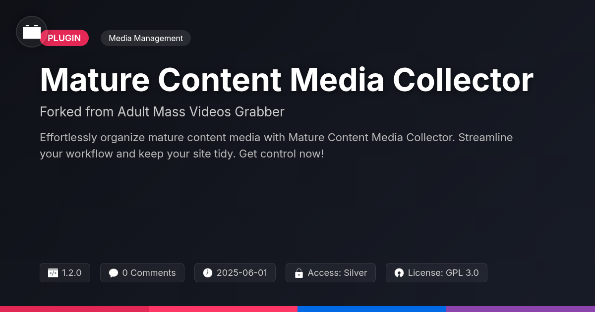 Mature Content Media Collector forked from Adult Mass Videos Grabber Mature Content Media Collector forked from Adult Mass Videos Grabber